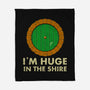 I'm Huge-none fleece blanket-karlangas