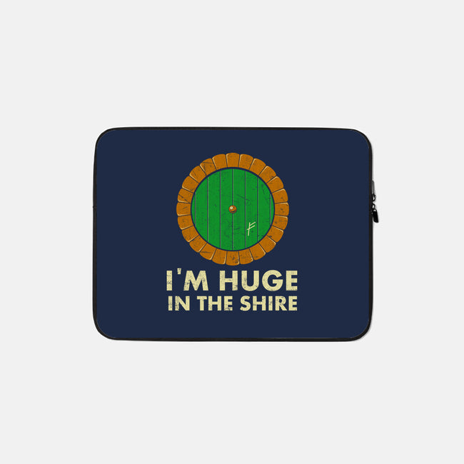 I'm Huge-none zippered laptop sleeve-karlangas