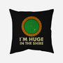 I'm Huge-none removable cover w insert throw pillow-karlangas