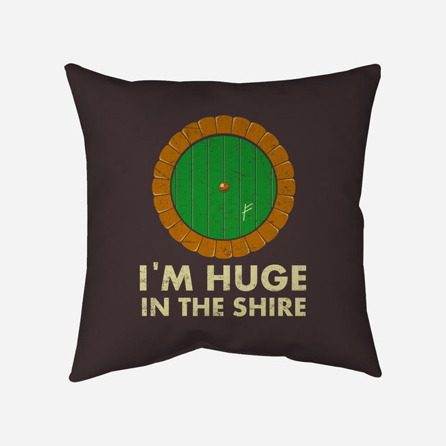 I'm Huge-none removable cover w insert throw pillow-karlangas