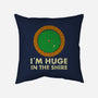 I'm Huge-none removable cover w insert throw pillow-karlangas