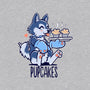 I'm Making Pupcakes-womens v-neck tee-TechraNova