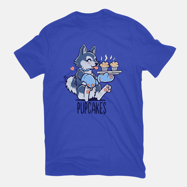 I'm Making Pupcakes-womens basic tee-TechraNova