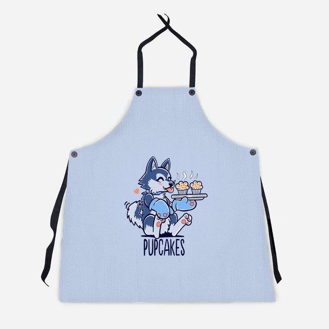 I'm Making Pupcakes-unisex kitchen apron-TechraNova