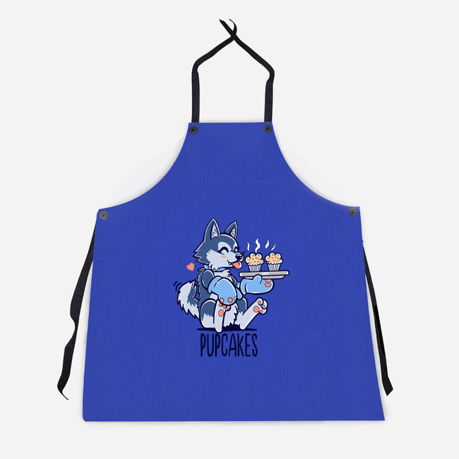 I'm Making Pupcakes-unisex kitchen apron-TechraNova
