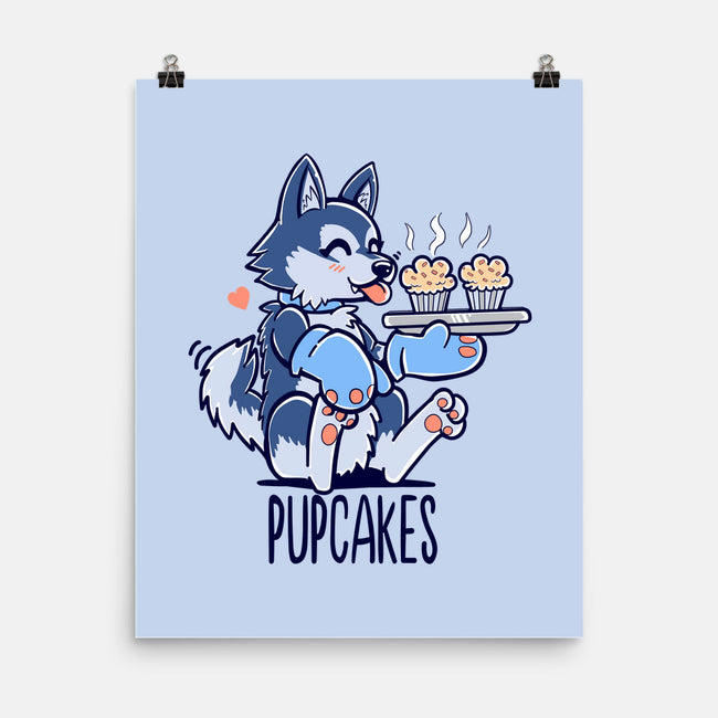 I'm Making Pupcakes-none matte poster-TechraNova