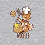 I'm Making Woofles-womens basic tee-TechraNova