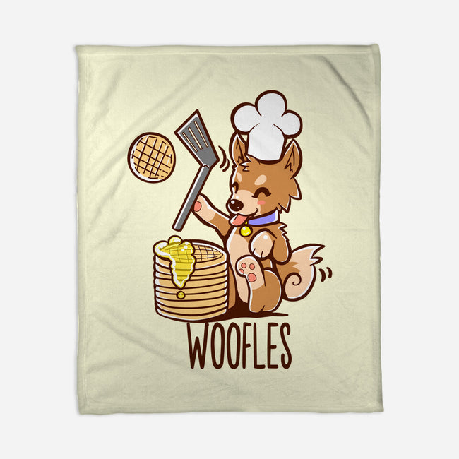 I'm Making Woofles-none fleece blanket-TechraNova