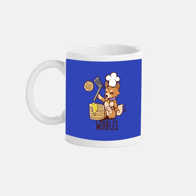 I'm Making Woofles-none glossy mug-TechraNova