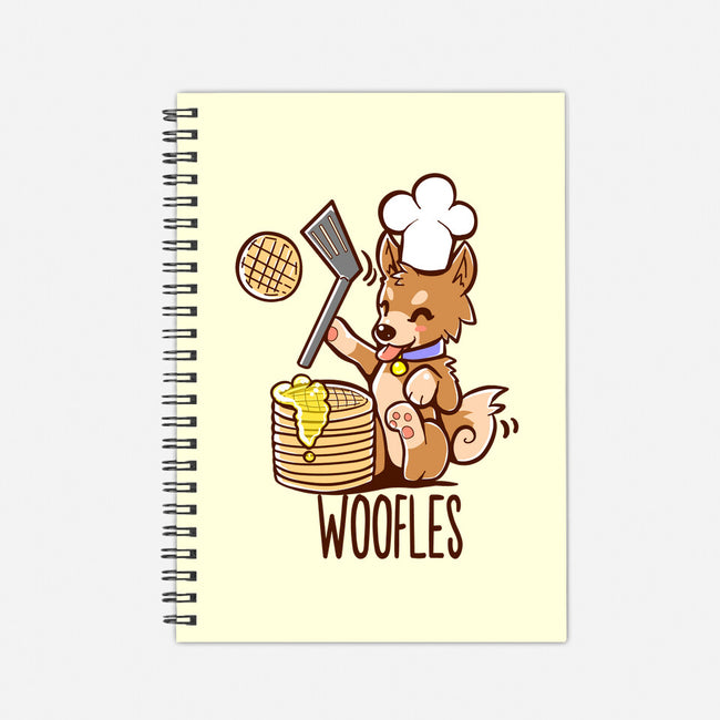I'm Making Woofles-none dot grid notebook-TechraNova