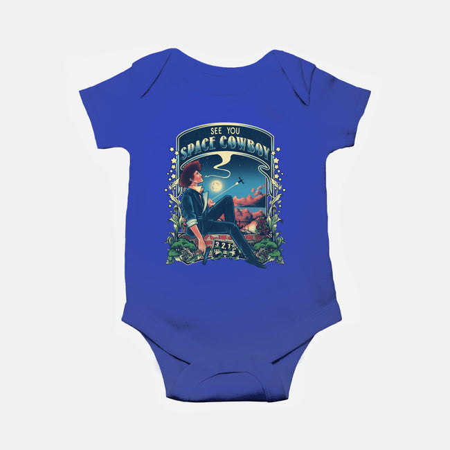 I'm Watching a Dream-baby basic onesie-Creative Outpouring