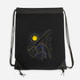 Impressionist Swordsman-none drawstring bag-ddjvigo