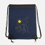 Impressionist Swordsman-none drawstring bag-ddjvigo