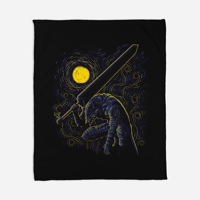 Impressionist Swordsman-none fleece blanket-ddjvigo