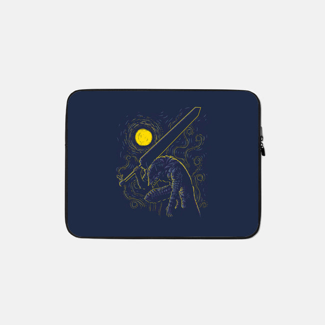 Impressionist Swordsman-none zippered laptop sleeve-ddjvigo