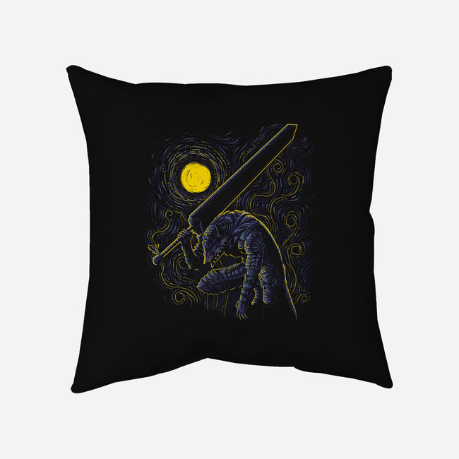 Impressionist Swordsman-none removable cover w insert throw pillow-ddjvigo