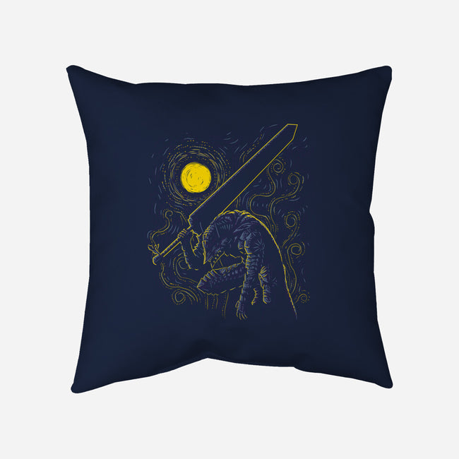 Impressionist Swordsman-none removable cover w insert throw pillow-ddjvigo