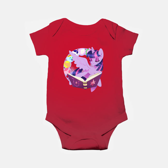 In Our Book-baby basic onesie-thedicegoddess