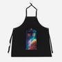 In Space and Time-unisex kitchen apron-danielmorris1993