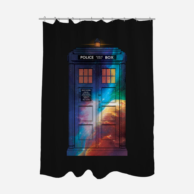 In Space and Time-none polyester shower curtain-danielmorris1993