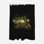 In the Jungle You Must Wait-none polyester shower curtain-Kat_Haynes