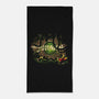 In the Jungle You Must Wait-none beach towel-Kat_Haynes