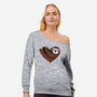 In The Mood of Love-womens off shoulder sweatshirt-dandingeroz