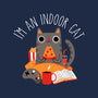 Indoor Cat-none removable cover w insert throw pillow-DinomIke