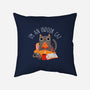 Indoor Cat-none removable cover w insert throw pillow-DinomIke