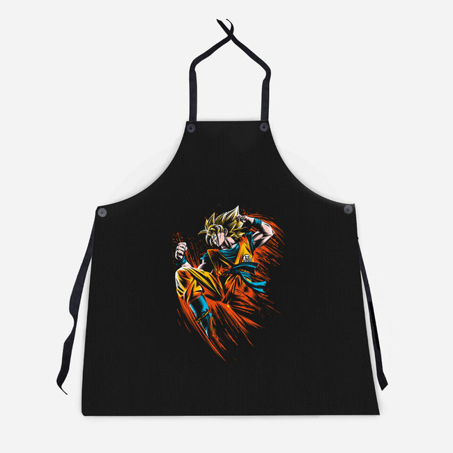 Ink Attack-unisex kitchen apron-albertocubatas