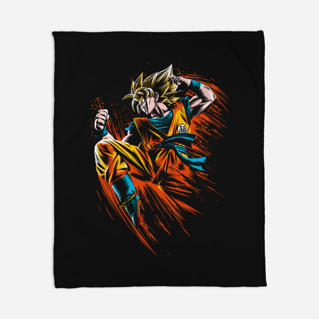 Ink Attack-none fleece blanket-albertocubatas