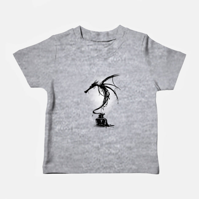 Ink Dragon-baby basic tee-alnavasord