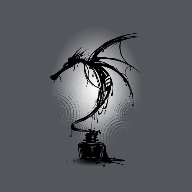 Ink Dragon-none removable cover w insert throw pillow-alnavasord
