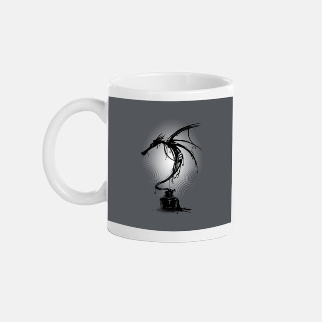 Ink Dragon-none glossy mug-alnavasord