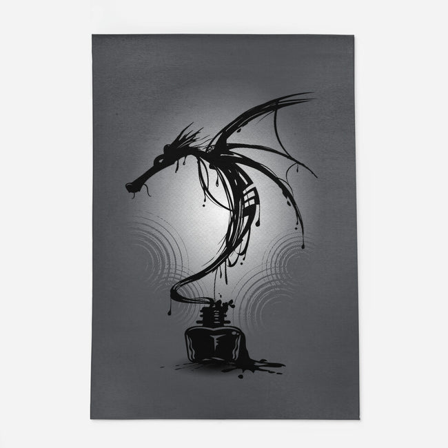 Ink Dragon-none indoor rug-alnavasord