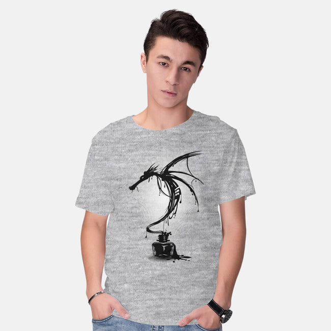 Ink Dragon-mens basic tee-alnavasord