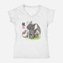 Inked Dragon-womens v-neck tee-BlancaVidal