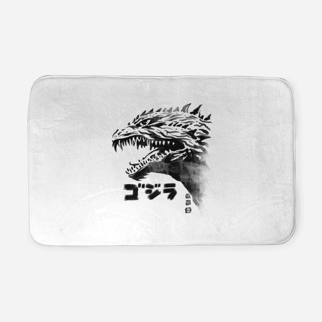 Inked Gojira-none memory foam bath mat-cs3ink