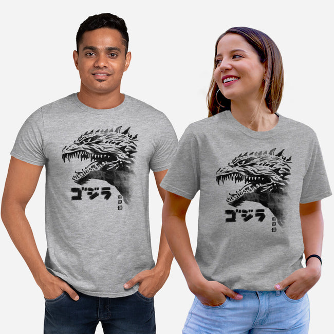 Inked Gojira-unisex basic tee-cs3ink