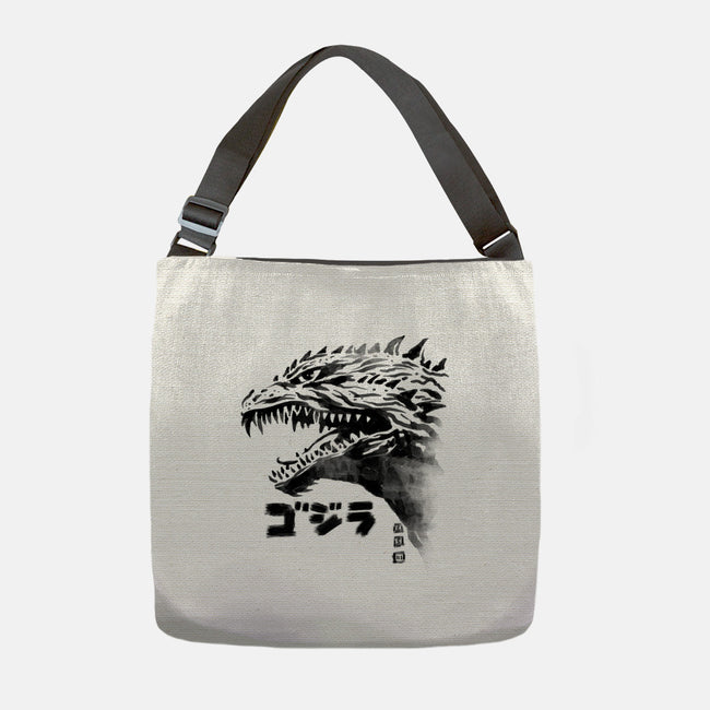 Inked Gojira-none adjustable tote-cs3ink