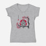 Inner Peace Sumi-e-womens v-neck tee-Getsousa!
