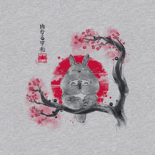 Inner Peace Sumi-e-womens v-neck tee-Getsousa!