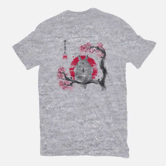 Inner Peace Sumi-e-mens heavyweight tee-Getsousa!