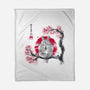 Inner Peace Sumi-e-none fleece blanket-Getsousa!