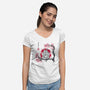 Inner Peace Sumi-e-womens v-neck tee-Getsousa!