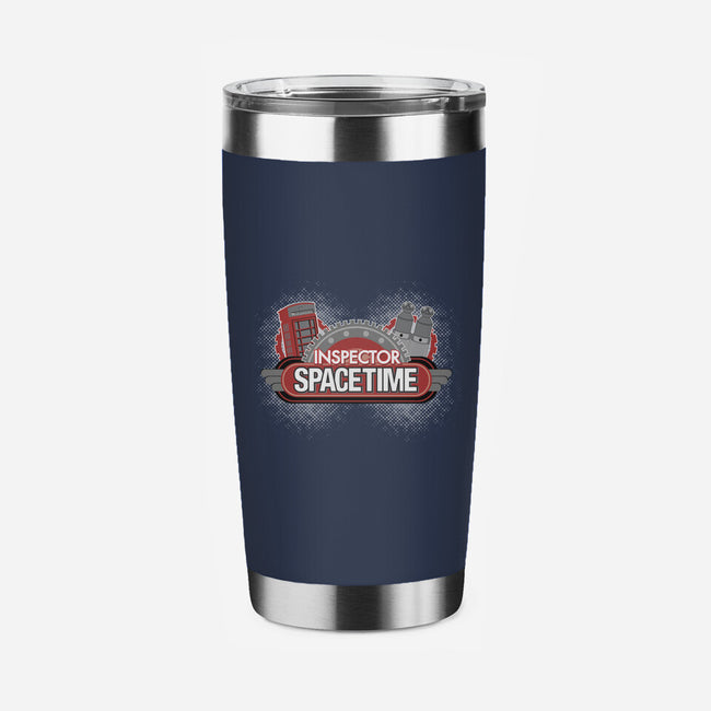Inspector Spacetime-none stainless steel tumbler drinkware-elfwitch