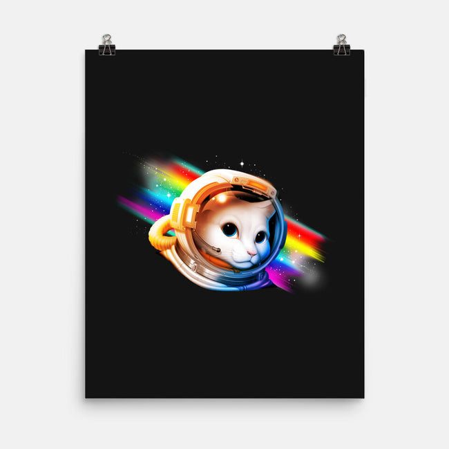 Interstellar Cat-none matte poster-tobefonseca