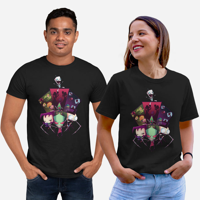 Invade and Enslave-unisex basic tee-stellica