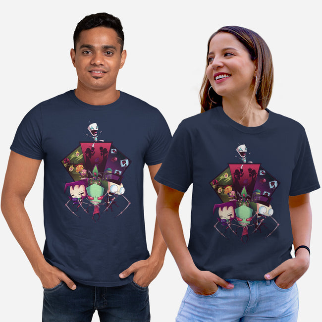 Invade and Enslave-unisex basic tee-stellica
