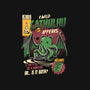 Is It a Cat Or a Monster-none removable cover w insert throw pillow-ilustrata